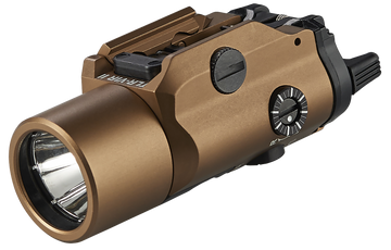 Streamlight TLR-VIR II 300 Lumen White LED/IR Laser Weapon Light - Coyote Anodized - M17/M18/Picatinny