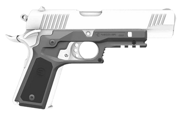 Recover Innovations CC3P0401 Frame Grip Gray Polymer with Interchangeable Black & Gray Panels for Standard 1911