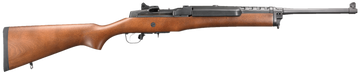 Ruger 5801 Mini-14 Ranch 5.56x45mm NATO 18.5" 5+1 Semi-Auto Rifle - Blued/Hardwood