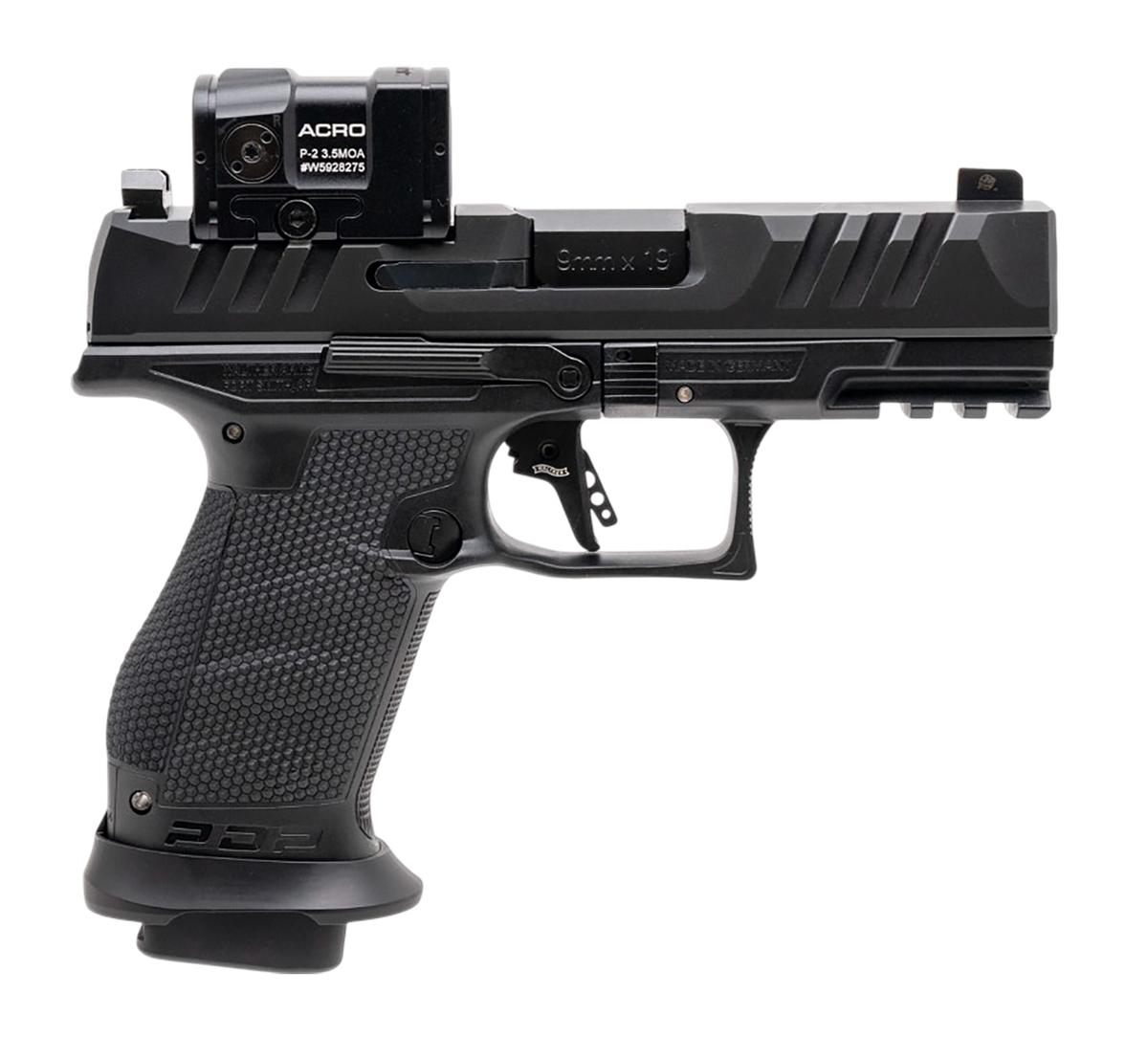 Walther Arms PDP Pro Compact 9mm Luger 4" 18+1 Pistol w/Aimpoint ACRO P-2