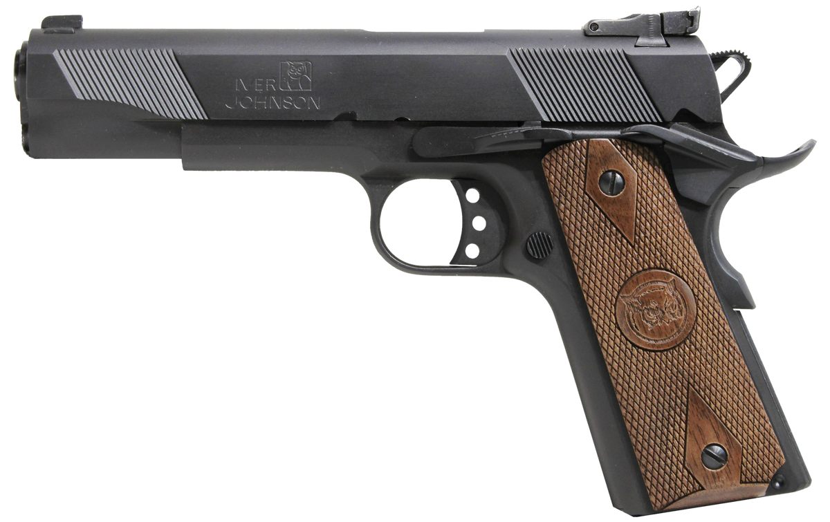 Iver Johnson Arms Eagle9 9mm Luger 5" 9+1 Semi-Auto Pistol - Dymondwood Walnut Grips