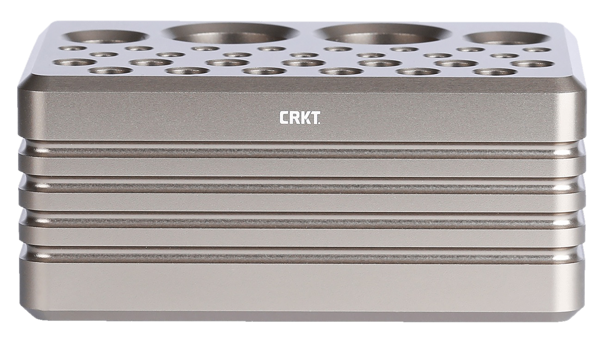 Columbia River CRKT 9916 Driver and Bit Storage Block Gray