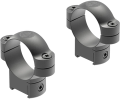 Leupold RM CZ 527 30mm Medium Matte Black Steel Scope Rings