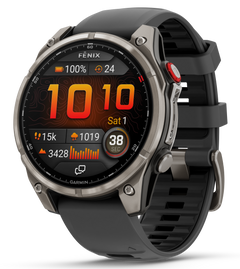 Garmin Fenix 8 Pro AMOLED 47mm Sapphire GPS Multisport Smartwatch - Titanium/Graphite