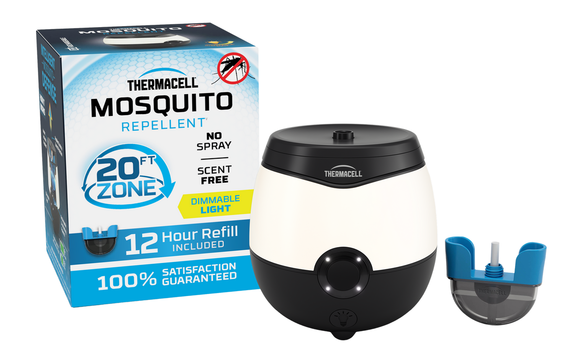 Thermacell EL55 Lighted Rechargeable Mosquito Repeller 20 ft 9-Hr