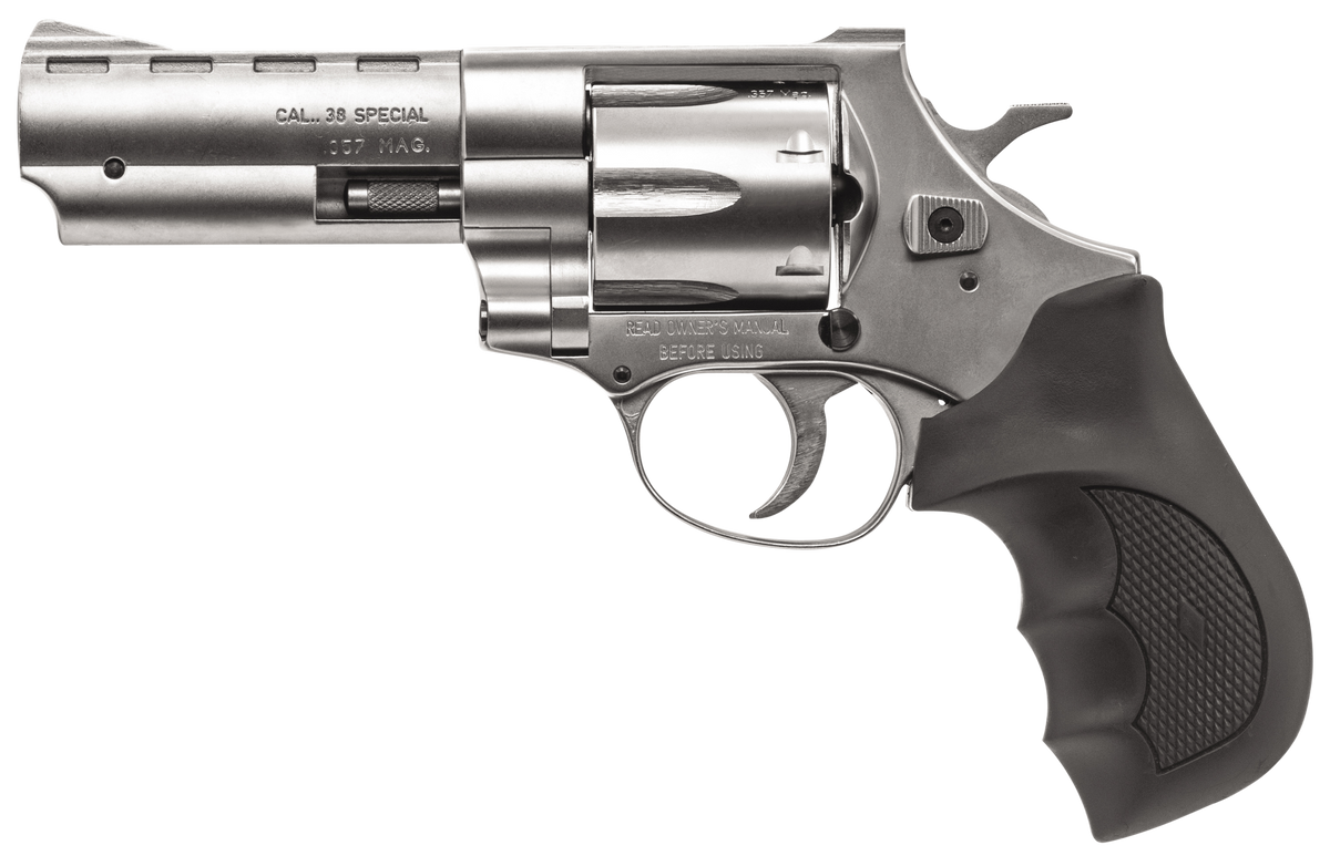 Weihrauch Guns Windicator 357 Mag 4" 6-Rd DA/SA Revolver - Nickel