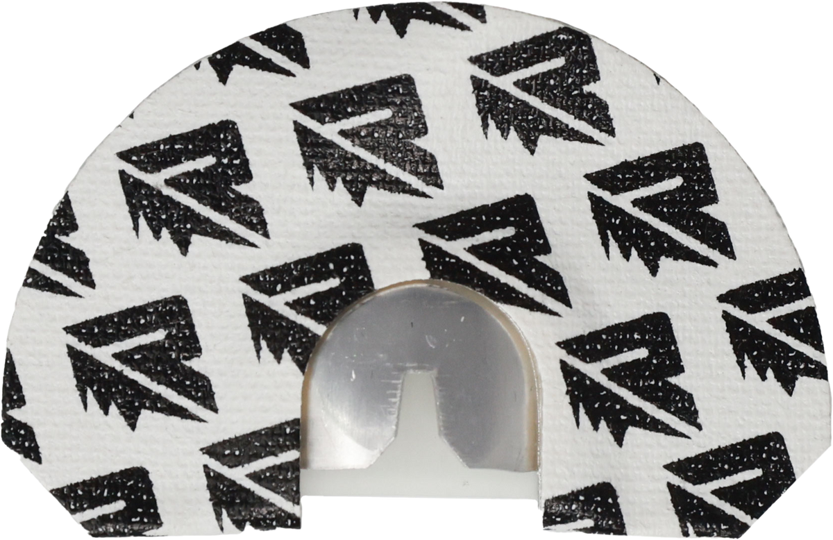 Riven Elkasus Small Dome Diaphragm Elk Call - Black/White