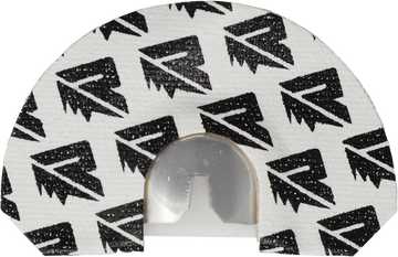 Riven Elkasus Small Dome Diaphragm Elk Call - Black/White
