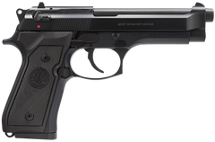 Beretta M9 9mm Luger 4.90" 10+1 DA/SA Semi-Auto Pistol - Black Bruniton