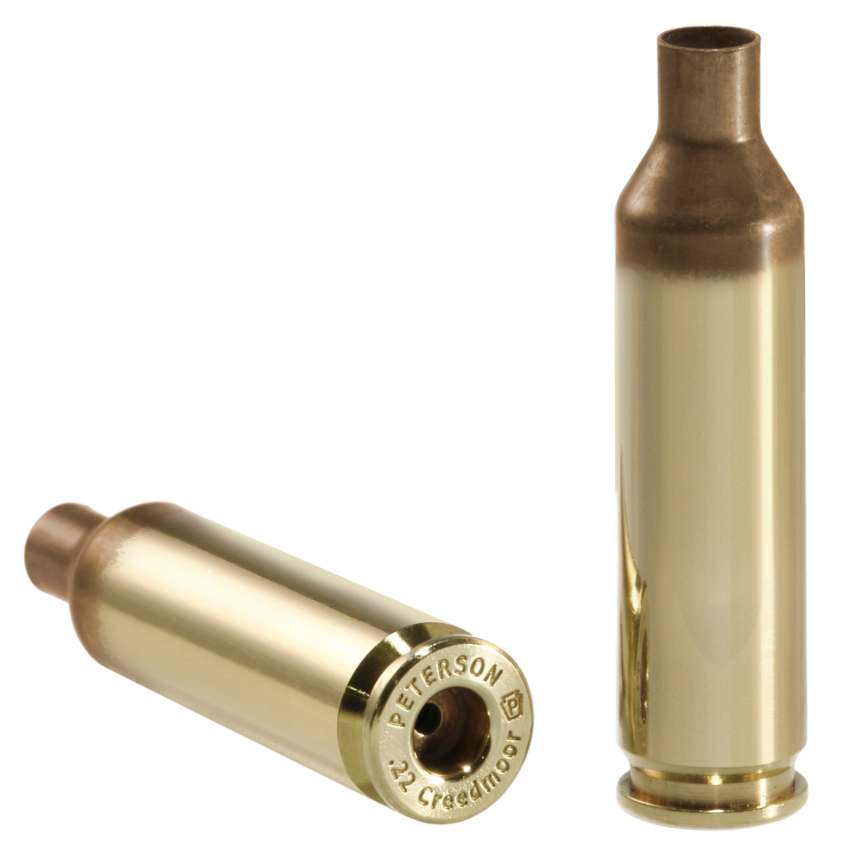Peterson Cartridge .22 Creedmoor LRP Reloading Brass - 50/Box