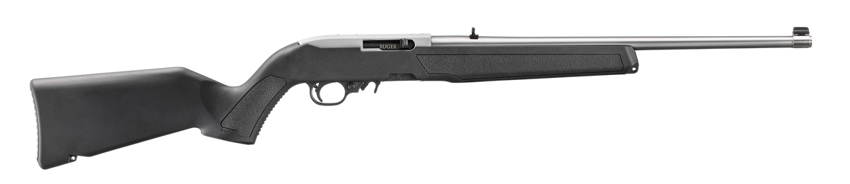 Ruger 10/22 22 LR 18.50" 10+1 Semi-Auto Rimfire Rifle - Satin Stainless