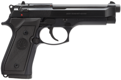 Beretta M9 CA Compliant 9mm Luger 4.90" 10+1 DA/SA Pistol - Black Bruniton