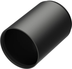 Leupold Alumina 44mm Objective Lens Shade - Black Aluminum Screw-On