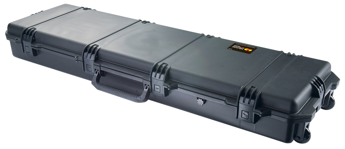 Pelican Storm IM3300 53.8" Long Gun Case Black HPX Resin 2 Rifles w/Wheels
