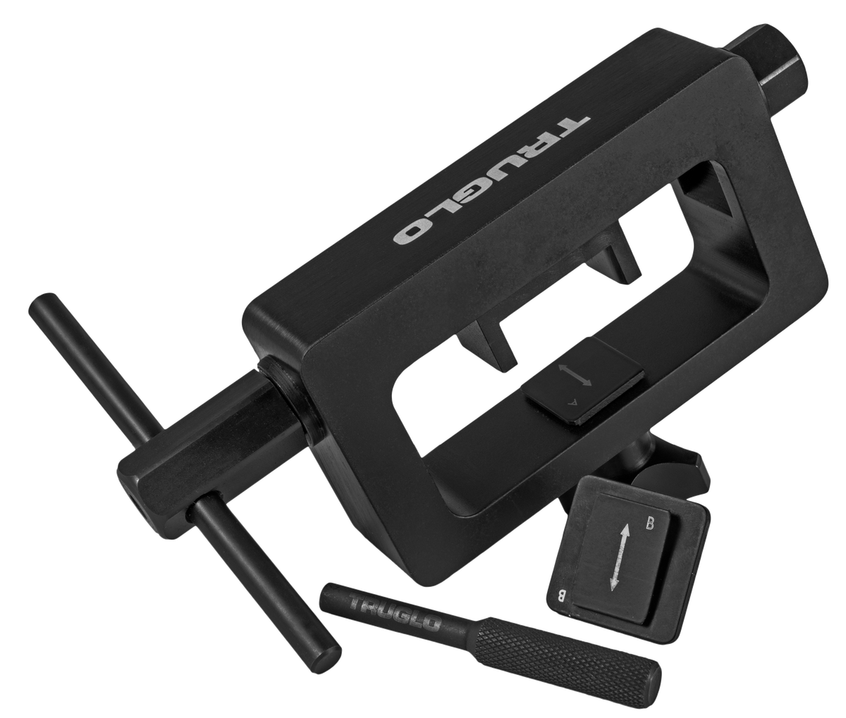 TruGlo TG970GR Sight Tool Rear/Front Steel Black for Glock