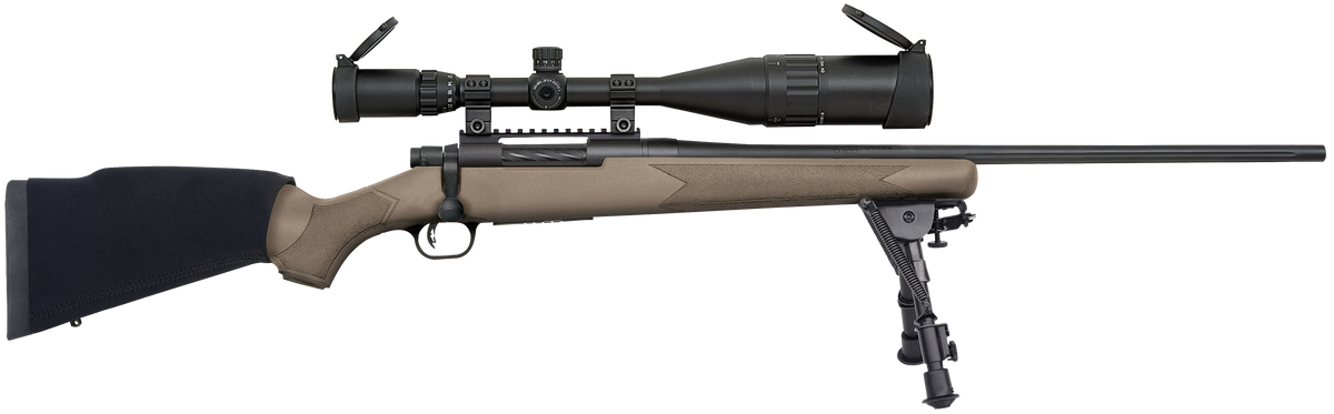 Mossberg Patriot Night Train 6.5 Creedmoor 24" 5+1 Bolt-Action Rifle - 6-24x50mm Scope