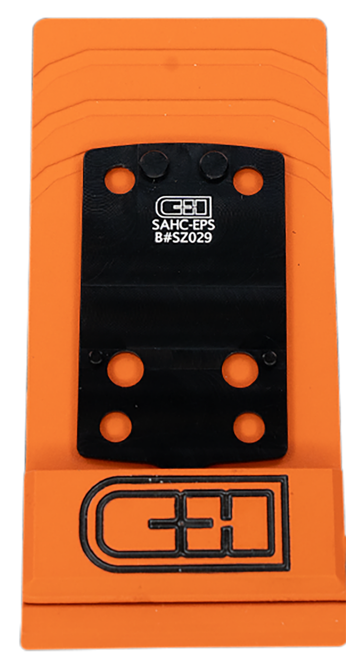C&H Precision SAHCEPS Springfield Hellcat Optic Adapter Plate - Holosun EPS/EPS Carry Footprint - Black Anodized