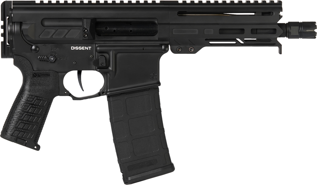 CMMG Dissent MK4 5.56x45mm NATO 6.5" 30+1 Semi-Auto Pistol