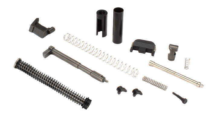 Zaffiri Precision UPK Complete Upper Parts Kit - Fits Glock 17 Gen 5 - Black