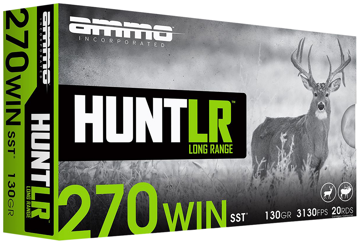 Ammo Inc Hunt Long Range 270 Win 130gr Super Shock Tip - Box or Case