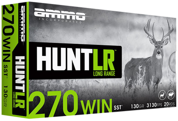 Ammo Inc Hunt Long Range 270 Win 130gr Super Shock Tip - Box or Case