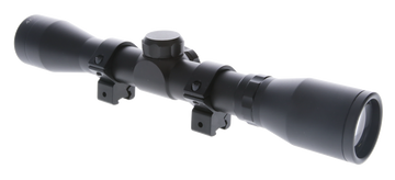 TruGlo Buckline 4x 32mm Duplex Reticle Black Anodized Rifle Scope