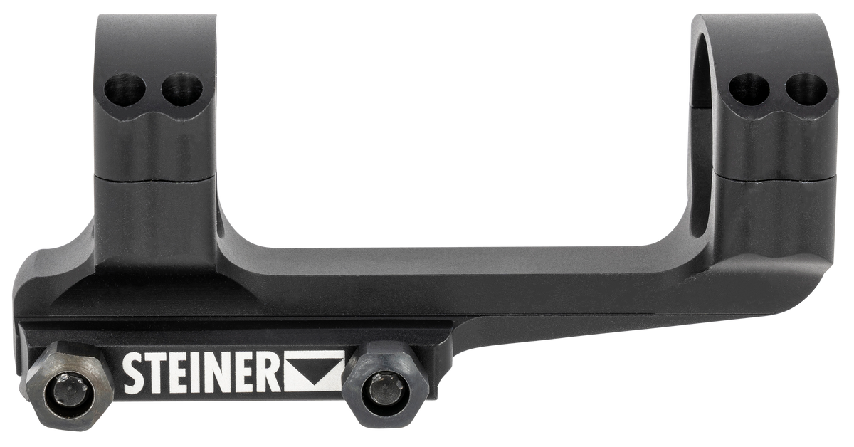 Steiner P-Series 34mm Cantilever Scope Mount/Ring Combo 1.43" High - Matte Black