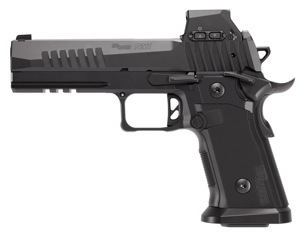 Sig Sauer P211 GT5 9mm Luger 5" 21+1 Semi-Auto Pistol w/Romeo-X Pro Optic