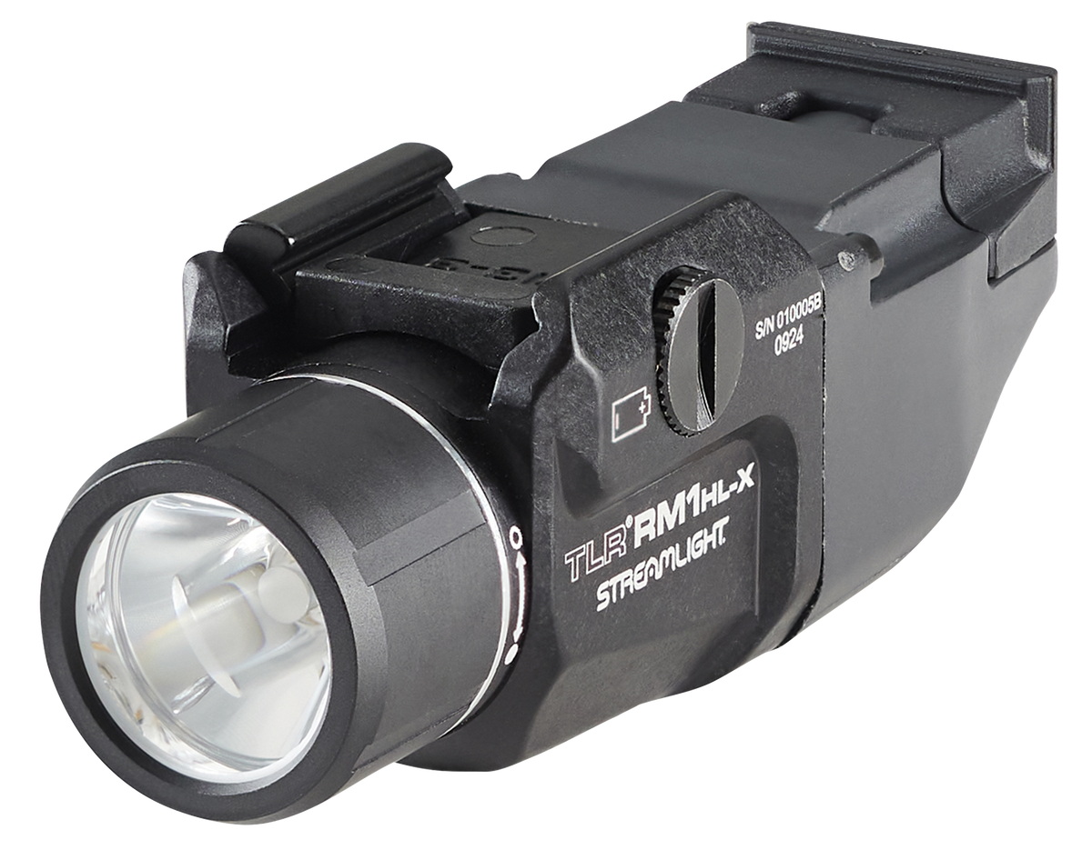 Streamlight 69484 TLR RM1 HL-X USB 500 Lumens Black Rail-Mounted Weapon Light