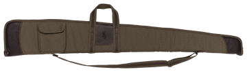 Browning Laredo 50" Shotgun Case - Olive Canvas/Brown Leather
