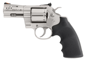 Colt Mfg Grizzly 357 Mag 3" 6-Shot DA/SA Revolver - Stainless Ported