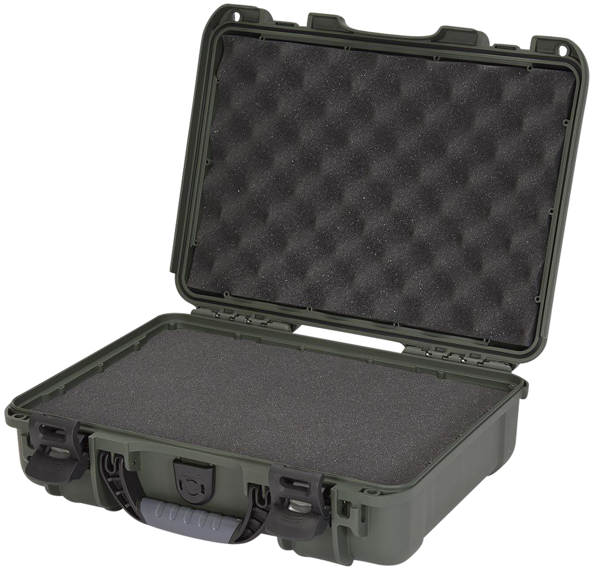Nanuk 910 Waterproof Hard Case Olive Resin w/ Foam - Airline Approved