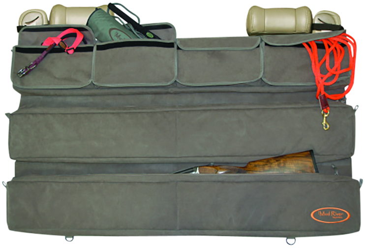 Mud River Truck Seat Organizer 49" x 27" Brown Nylon