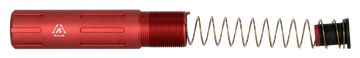 Strike Industries AR Pistol Buffer Tube Slick 5.28" 7075-T6 Aluminum Red Anodized