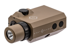 Sightmark LoPro Mini Combo Flashlight and Green Laser Sight 300 Lumens White LED Flat Dark Earth