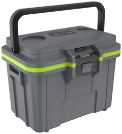 Pelican 8QT Elite Cooler Dark Gray / Green