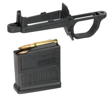 Magpul Bolt Action Mag Well Hunter 700 Stock Polymer Black - Includes PMAG 5 7.62 AC