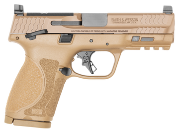 Smith & Wesson M&P M2.0 Compact 9mm Luger 4" 15+1 Pistol - FDE