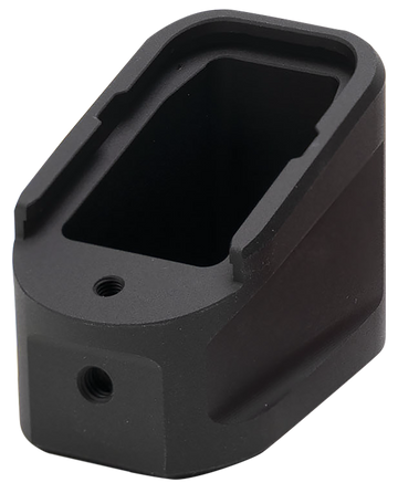Strike Industries Extended Mag Plate 6061-T6 Aluminum Fits Glock G17 / G22 - Black