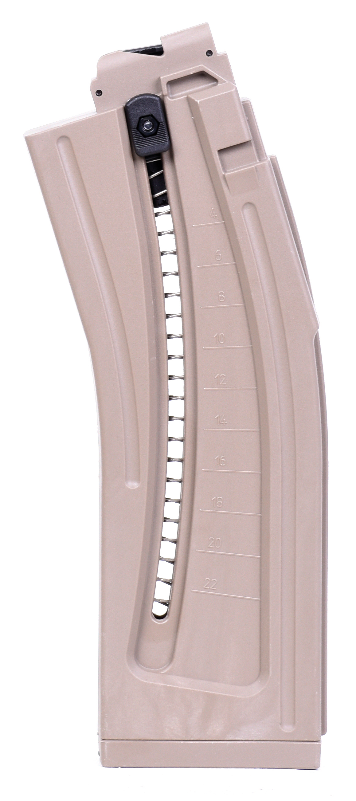 Mauser M-15 22 LR 22rd Polymer Magazine - Tan