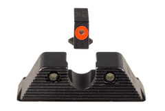 Trijicon HD XR Night Sight Set Green Tritium/Orange Outline Front, Green Tritium Rear - Fits Glock 42/43/43X/43E/48