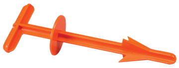 Hunters Specialties Butt Out 2 Orange Plastic Game Dressing Tool