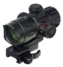 UTG ITA 4.2" CQB Dot 1x 38mm Tube 4 MOA Red/Green Dot Sight with QD Mount