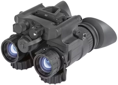 AGM Global Vision NVG-40 NW1 1x27mm Gen 2+ Level 1 P45 White Phosphor Dual-Channel Night Vision Goggles