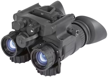 AGM Global Vision NVG-40 NW1 1x27mm Gen 2+ Level 1 P45 White Phosphor Dual-Channel Night Vision Goggles
