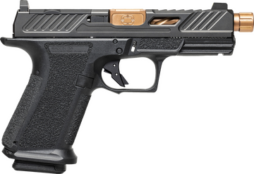 Shadow Systems MR920 Elite 9mm Luger 4.5" Threaded 15+1 Semi-Auto Pistol - Black/Bronze