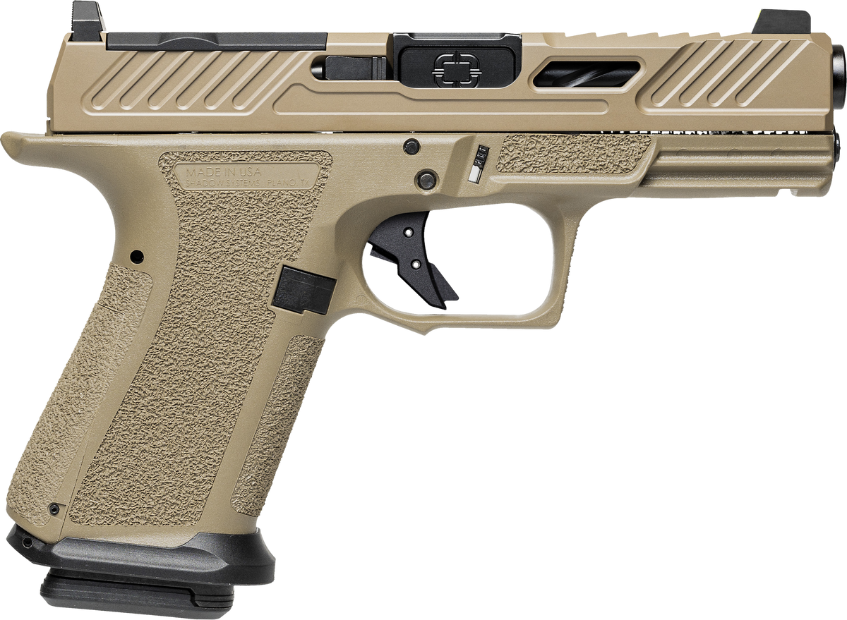 Shadow Systems MR920 Elite 9mm Luger 4" 15+1 Semi-Auto Pistol - FDE