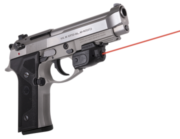 LaserMax GSLTNR Red Lightning Rail-Mount Laser Sight w/ GripSense - Black