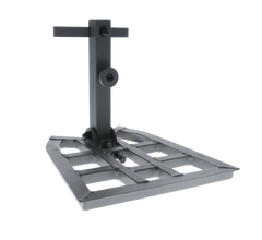 Hawk Helium Hammock Apex Platform Black Aluminum 12" W x 11.75" D
