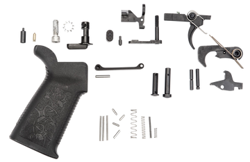 Spikes SLPK101 Multi-Caliber AR Platform Lower Parts Kit - Black Oxide